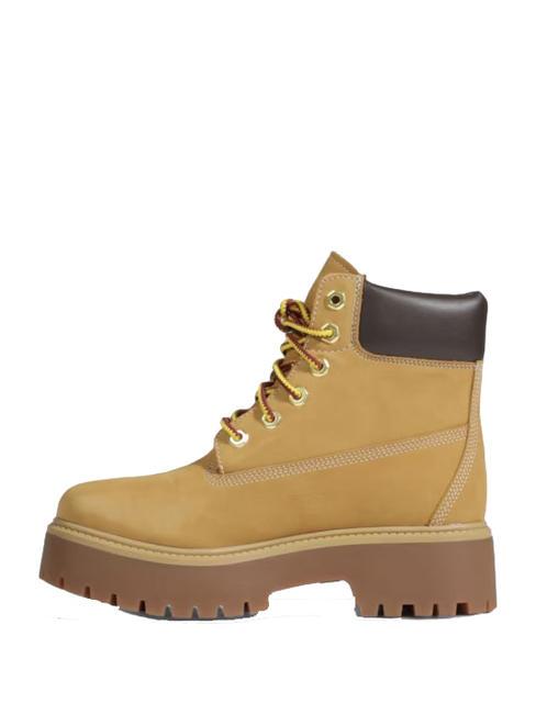 6 INCH  Leather ankle boots wheat - Women’s shoes