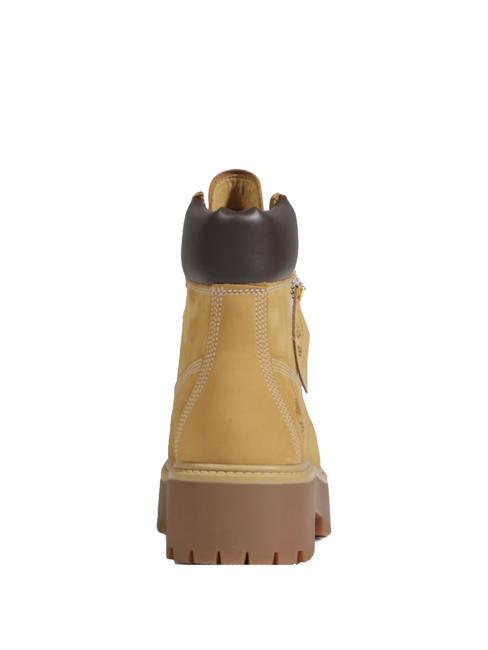 6 INCH  Leather ankle boots wheat - Women’s shoes