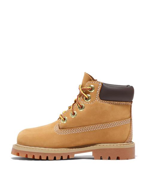 6 INCH PREMIUM KIDS Waterproof leather ankle boots yellow - Baby Shoes