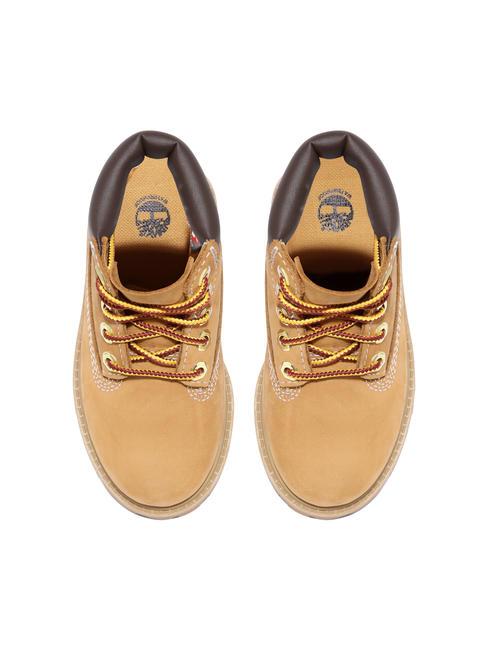 6 INCH PREMIUM KIDS Waterproof leather ankle boots yellow - Baby Shoes