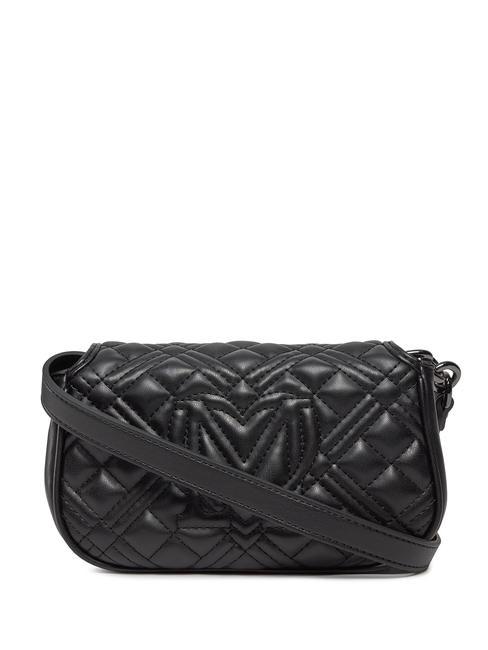 QUILTED TAB  Mini shoulder bag Black - Women’s Bags