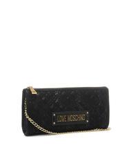 LOVE MOSCHINO QUILTED LACE Shoulder bag Black - Women’s Bags - 2
