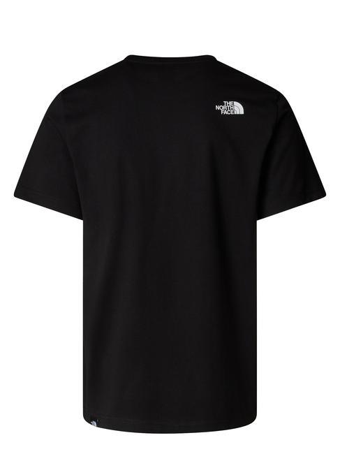 EASY Logo print t-shirt tnf black - T-shirt