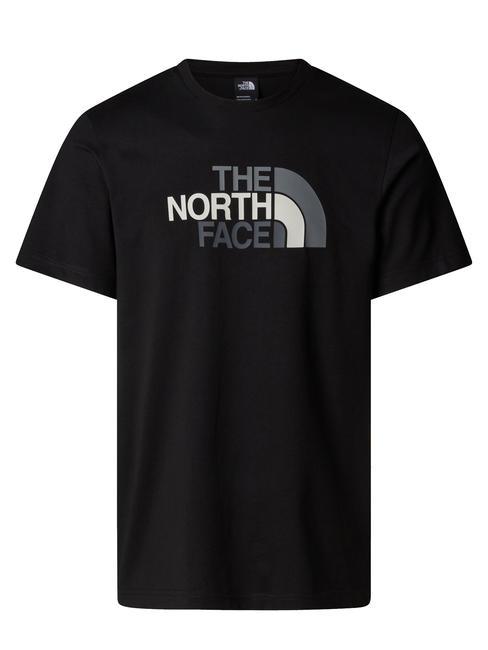 EASY Logo print t-shirt tnf black - T-shirt