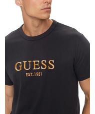 GUESS SS CN Cotton T-shirt smartblue - T-shirt - 3