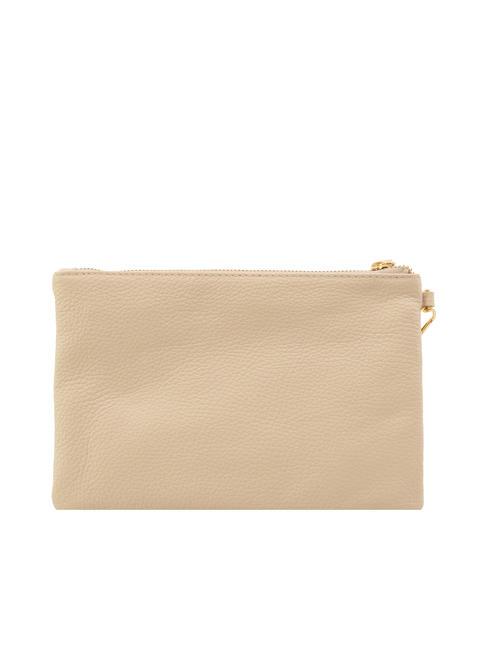 ROBERTA Dollar leather clutch bag milk - Women’s Bags