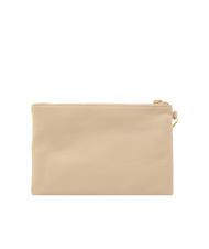 LESAC ROBERTA Dollar leather clutch bag milk - Women’s Bags - 3