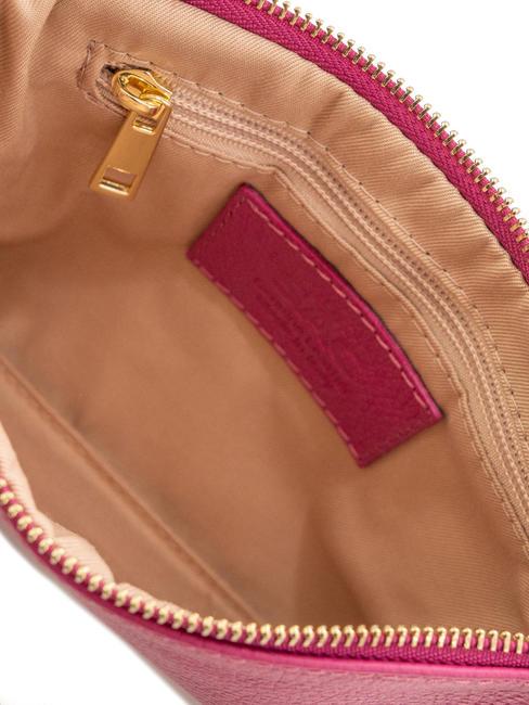 ROBERTA Dollar leather clutch bag fuchsia - Women’s Bags