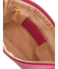 LESAC ROBERTA Dollar leather clutch bag fuchsia - Women’s Bags - 6