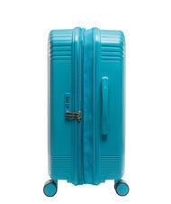 LESAC LIGHT POP 1 Medium expandable trolley fashion blue - Rigid Trolley Cases - 5