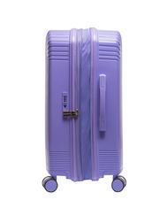 LESAC LIGHT POP 1 Medium expandable trolley light purple - Rigid Trolley Cases - 5