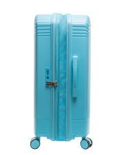 LESAC LIGHT POP 1 Large expandable trolley water blue - Rigid Trolley Cases - 5