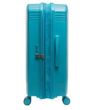 LESAC LIGHT POP 1 Large expandable trolley fashion blue - Rigid Trolley Cases - 5