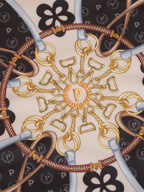 HEARTS TWILL Scarf black - Scarves