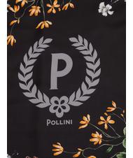 POLLINI FLOWERS TWILL Scarf black - Scarves - 3