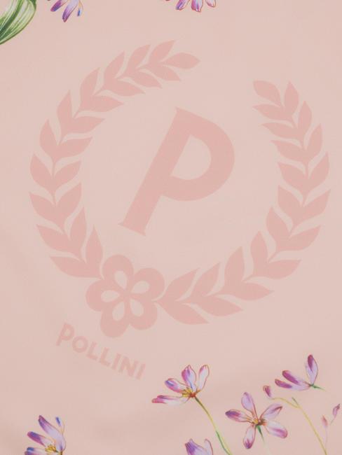 FLOWERS TWILL Scarf rose - Scarves