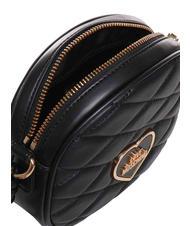 LOVE MOSCHINO ROMANTIC Shoulder Micro Bag Black - Women’s Bags - 4
