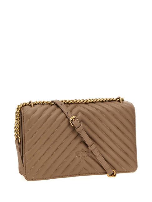 CLASSIC LOVE ONE Nappa leather bag ginger biscuit-antique gold - Women&rsquo;s Bags