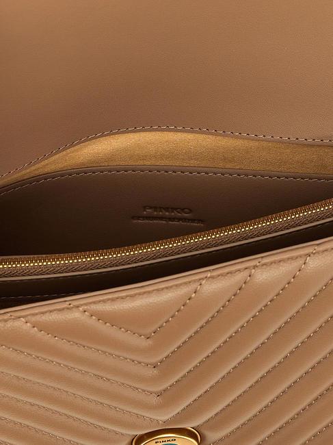 CLASSIC LOVE ONE Nappa leather bag ginger biscuit-antique gold - Women&rsquo;s Bags