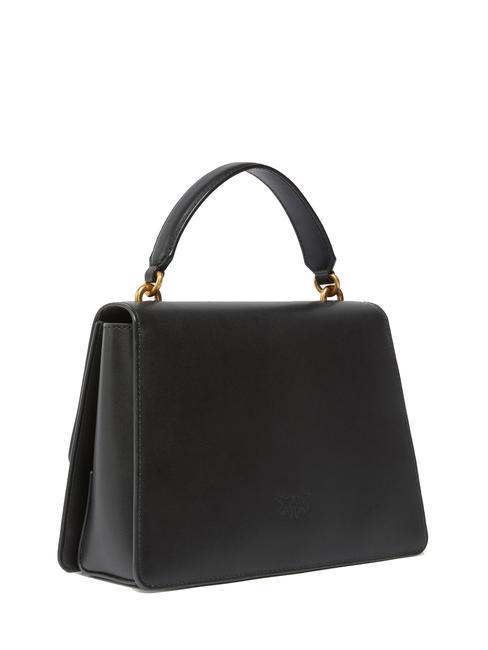 LOVE ONE  Hand bag, with shoulder strap black-antique gold - Women’s Bags