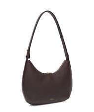 FURLA GOCCIA Hammered leather shoulder bag chocolate - Women&rsquo;s Bags - 2