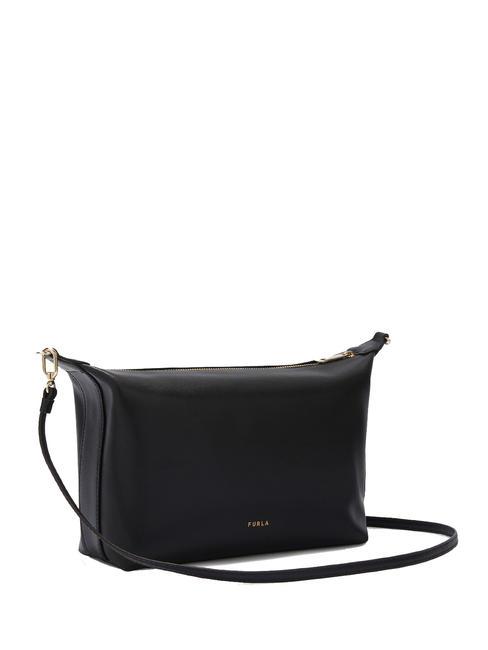 NUVOLA Mini leather shoulder bag Black - Women’s Bags