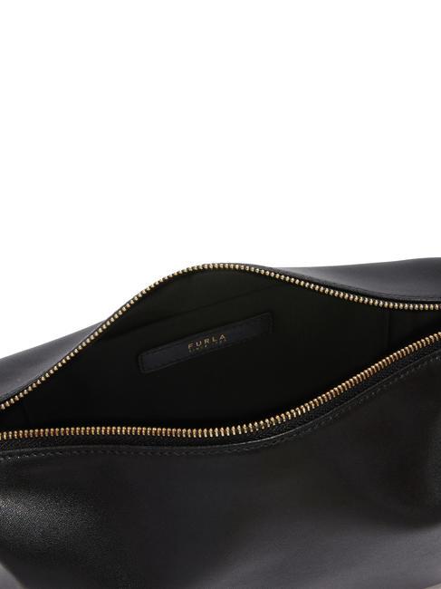 NUVOLA Mini leather shoulder bag Black - Women’s Bags