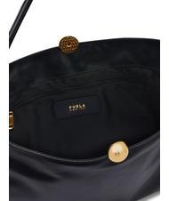 FURLA SFERA SOFT Leather shoulder bag Black - Women’s Bags - 5