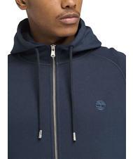 TIMBERLAND E-R BASIC Sweatshirt with zip and hood dark sapphire/dark denim - Sweatshirts - 3