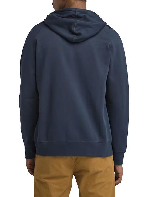 E-R BASIC Sweatshirt with zip and hood dark sapphire/dark denim - Sweatshirts