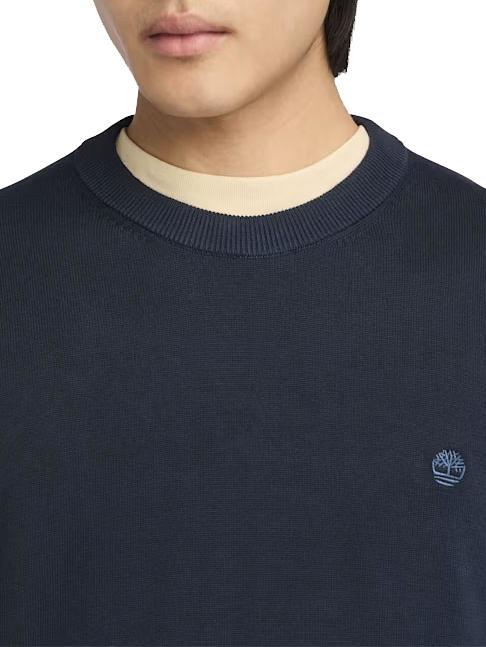 WILLIAMS RIVER Crewneck sweater dark sapphire/dark denim - Men's Sweaters