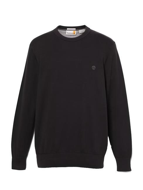 WILLIAMS RIVER Crewneck sweater black/pavement - Men's Sweaters