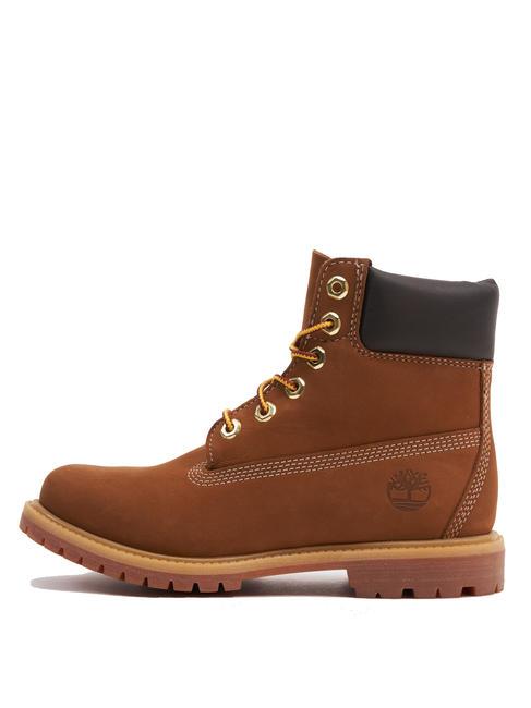 6 INCH  Leather ankle boots brown - Unisex shoes