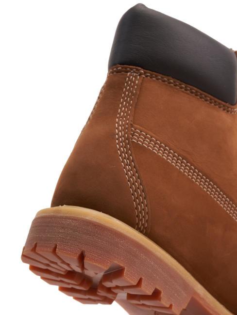 6 INCH  Leather ankle boots brown - Unisex shoes