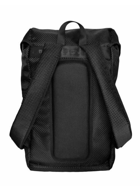 ECO CARBON URBAN Recycled polyester backpack blacklogoblack - Backpacks & School and Leisure