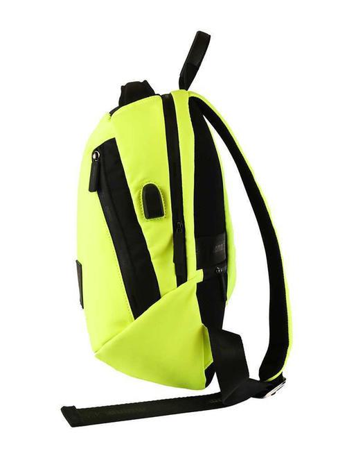 LOGO PATCH Backpack acidgreen - Laptop backpacks
