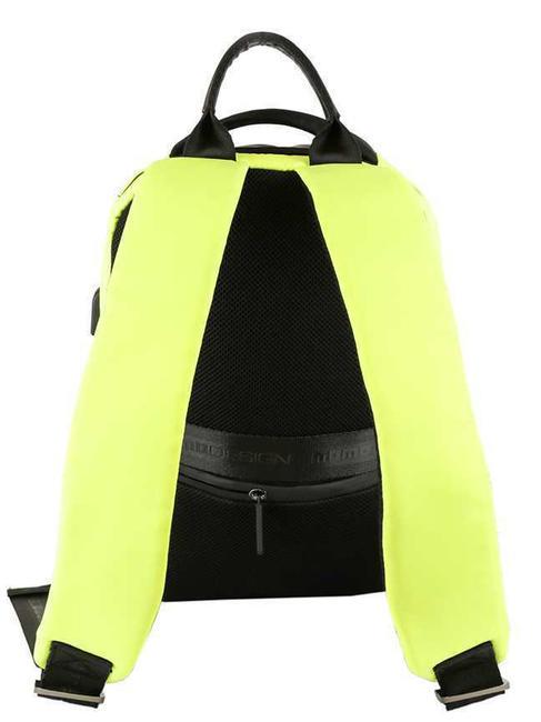 LOGO PATCH Backpack acidgreen - Laptop backpacks