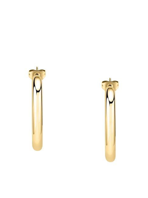 CREOLE Semi-circle earrings gold - Earrings