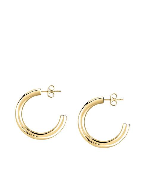 CREOLE Semi-circle earrings gold - Earrings