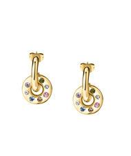 MORELLATO BAGLIORI Colorful crystal earrings gold - Earrings - 3