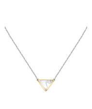 MORELLATO TRILLIANT Pearly triangle necklace SILVER - Necklaces - 3