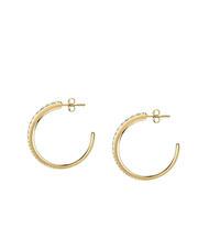 MORELLATO POETICA Semi-circle earrings with crystals SILVER - Earrings - 4