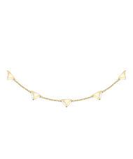 MORELLATO TRILLIANT Triangle charms necklace gold - Necklaces - 3