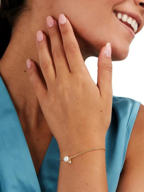 PERLE CONTEMPORARY Bracelet with pearl gold - Bracelets