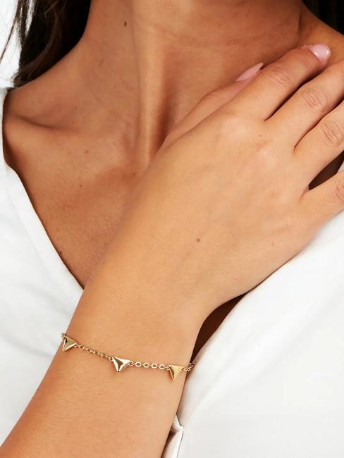 TRILLIANT Bracelet with charms gold - Bracelets