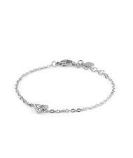 MORELLATO TRILLIANT Zircon triangle bracelet SILVER - Bracelets - 4