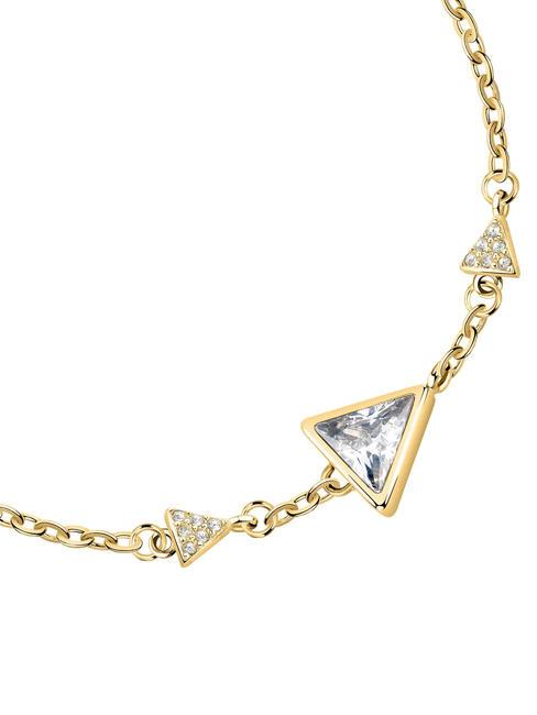 TRILLIANT Zircon triangle bracelet gold - Bracelets