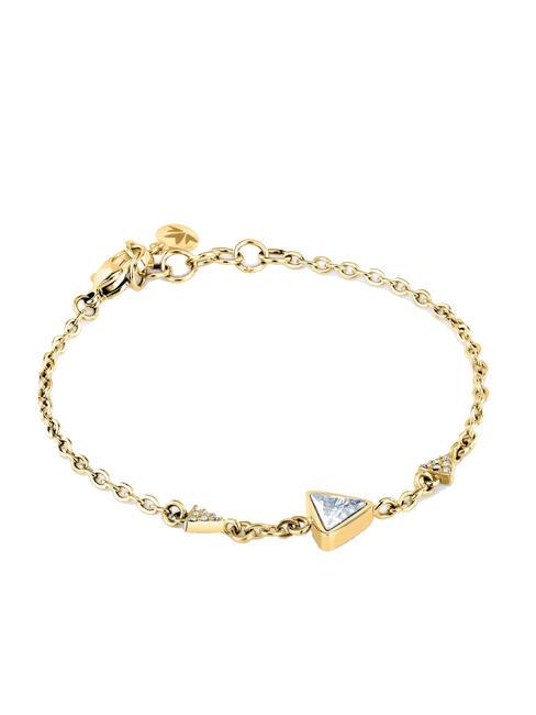 TRILLIANT Zircon triangle bracelet gold - Bracelets