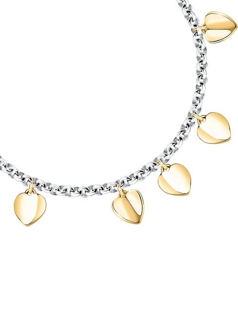 PAILETTES Heart charms bracelet SILVER - Bracelets