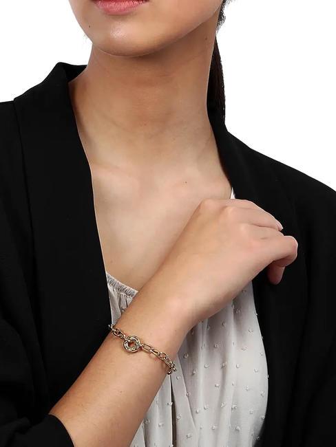 BAGLIORI Bracelet with colored crystals gold - Bracelets